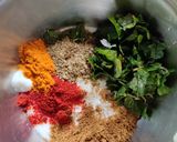 A picture of step 4 of Black Chana Biriyani.