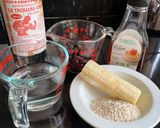 Foto del paso 1 de la receta: Batido de arándanos y plátano