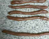 A picture of step 9 of Leopard Print Bread.