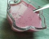 A picture of step 3 of Badam Pisin Sweet.