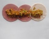 A picture of step 6 of Vegan Rose shaped Dumplings with Homemade Chilli Oil.