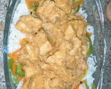 A picture of step 7 of Bar b q rice.