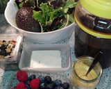 Foto del paso 1 de la receta: Ensalada de aguacate y arándanos