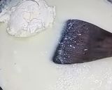 A picture of step 2 of Paneer kheer.