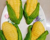 Hình bước làm 1 của món Bánh bao trái bắp
