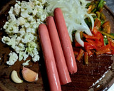 Foto del paso 1 de la receta: Tacos c/lo que encontré en casa 🌮🏡🍅🫑