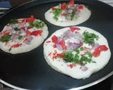 A picture of step 3 of 10-minutes Instant Suji Uttapam.