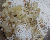 A picture of step 3 of Sago candy.