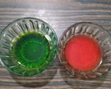 A picture of step 4 of Tricolour Koprapak.
