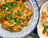 A picture of step 6 of Chicken karahi🍲.