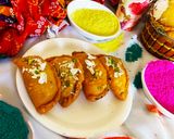 मावा गुजिया (Mawa gujiya recipe in hindi) रेसिपी चरण 7 फोटो