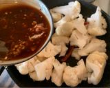 A picture of step 3 of Bang Bang Cauliflower.