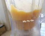 Hình bước làm 2 của món Sinh tố thơm
