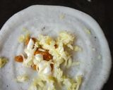 A picture of step 2 of Stuffed uttapam.