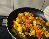 मिक्स वेज पनीर भुर्जी रेसिपी चरण 3 फोटो