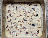 Foto del paso 8 de la receta: 🍒🤍 Brownies de chocolate blanco, cerezas y almendras 🤍🍒 Blondies, el brownie rubio 😅