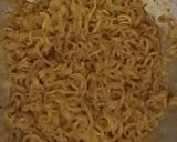 A picture of step 1 of Maggi pakoda.