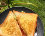 Foto langkah ke 5 dari resep Sandwich Telur Keju.