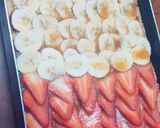 صورة لخطوة 2 من وصفة تارتولات الموز والفراولة 😋