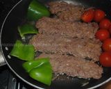 A picture of step 8 of Iranian pan kebab (kebab tabei کباب تابه ای).