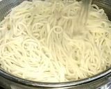 A picture of step 1 of Creamy tawa spaghetti🍝🍝.