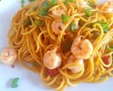 Foto del paso 6 de la receta: Spaghetti, con vegetales y camarones