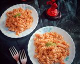 A picture of step 18 of Fusion Pink Pasta.