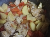 Estofado de pollo