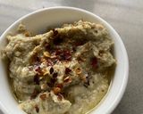 A picture of step 1 of Whole moong beans & chickpea hummus.