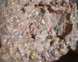 A picture of step 1 of Dosa Frankie.