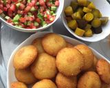 A picture of step 8 of Potato Bulgur Kibbeh.