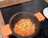 Foto del paso 1 de la receta: Sopa de guisantes con huevo poché