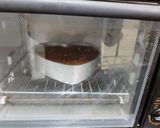 A picture of step 4 of Dark Chocolate cake.
