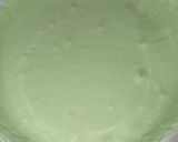 Foto langkah ke 10 dari resep Brownies kukus Coklat Pandan.