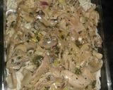 Foto del paso 7 de la receta: Pastas con salsa de pollo a la crema con mostaza