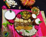 व्रत फलाहारी थाली/जन्माष्टमी स्पेशल थाली रेसिपी चरण 10 फोटो