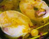 Hình bước làm 2 của món Canh cá bớp rau dền mồng tơi