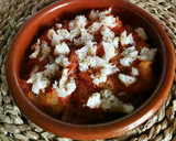 Foto del paso 4 de la receta: Migas de bacalao con patatas y tomate al microondas