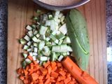 Cuscús con cúrcuma