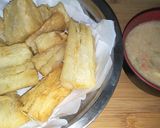 Foto langkah ke 6 dari resep Singkong Goreng Mekar dan Sambel.