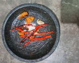 Foto langkah ke 2 dari resep Sambal tempe panggang.