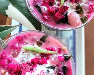 68. Es campur Naga merah - Step 3