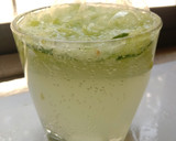 A picture of step 5 of Cucumber mocktail 🥒🍸🍸🍸.