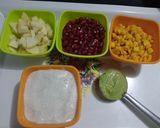 कलरफुल फ्रूट चाट रेसिपी चरण 1 फोटो