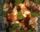 A picture of step 2 of Arabi chaat.