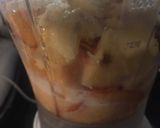 Foto del paso 1 de la receta: Heladitos de piña y duraznos light 🍑🍍♥️