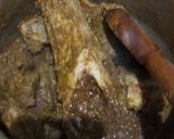 A picture of step 3 of Beef Nali Nehari.