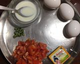 A picture of step 1 of Dim Paruti / Egg Bread Toast.