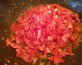 A picture of step 3 of Mushroom Curry.