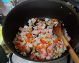 Foto del paso 2 de la receta: Sopa de arracacha con jamón 🍲